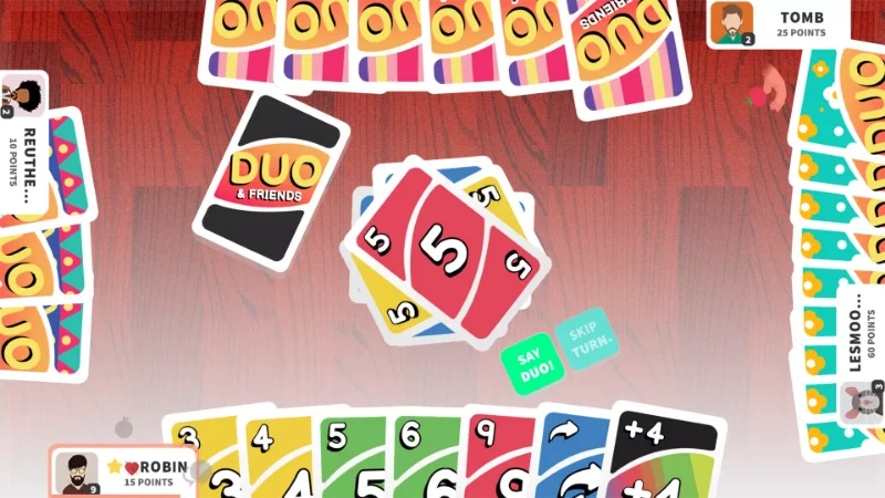 Người chơi phải sử dụng thuần thục những lá bài trong uno để
giải quyết bài
